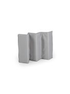 PLAYHOUSE összecsukható házikó utazóágy, tetővel, kibújóval SZÜRKE