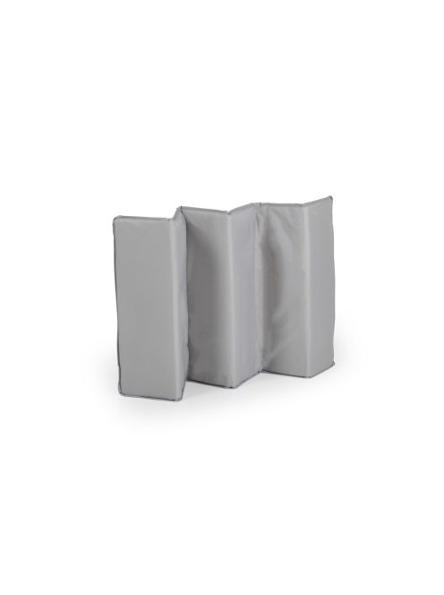 PLAYHOUSE összecsukható házikó utazóágy, tetővel, kibújóval SZÜRKE