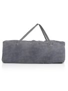 PLAYHOUSE összecsukható házikó utazóágy, tetővel, kibújóval SZÜRKE