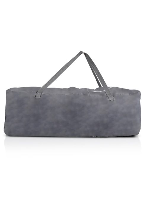 PLAYHOUSE összecsukható házikó utazóágy, tetővel, kibújóval SZÜRKE