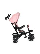 CRUZ tricikli napfénytetővel, összecsukható PINK