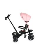CRUZ tricikli napfénytetővel, összecsukható PINK