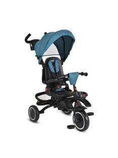 CRUZ tricikli napfénytetővel, összecsukható TÜRKIZ