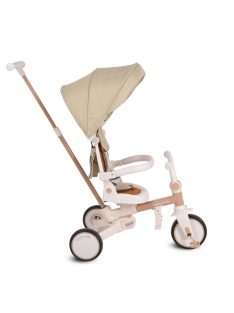   COMPACTO ÚJ 3IN1 tricikli multifunkciós, futóbiciklivé alakítható BÉZS