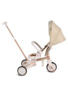 COMPACTO ÚJ 3IN1 tricikli multifunkciós, futóbiciklivé alakítható BÉZS