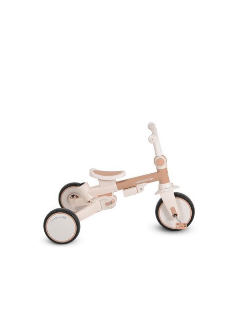 COMPACTO ÚJ 3IN1 tricikli multifunkciós, futóbiciklivé alakítható BÉZS