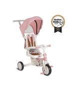 COMPACTO ÚJ 3IN1 tricikli multifunkciós, futóbiciklivé alakítható PINK