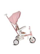 COMPACTO ÚJ 3IN1 tricikli multifunkciós, futóbiciklivé alakítható PINK