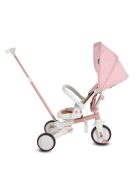 COMPACTO ÚJ 3IN1 tricikli multifunkciós, futóbiciklivé alakítható PINK