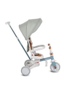   COMPACTO ÚJ 3IN1 tricikli multifunkciós, futóbiciklivé alakítható KÉK