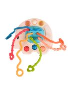 MŰANYAGJÁTÉK szilikon játék érzékszervi Elefánt BÉZS