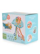 MŰANYAGJÁTÉK szilikon játék érzékszervi Elefánt BÉZS