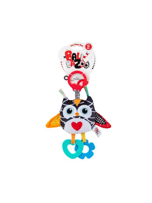 Bali Bazoo 81969 Nela BELL bagoly rágóka és csörgő