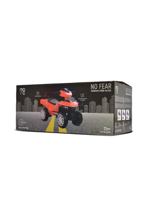 NO FEAR ráülős kis quad műanyag PIROS