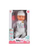 BABA 41 CM fiú baba elefántos ruha CSÍKOS BÉZS