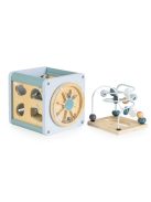 MONI activity kocka xilofonnal, drót pályával VKÉK