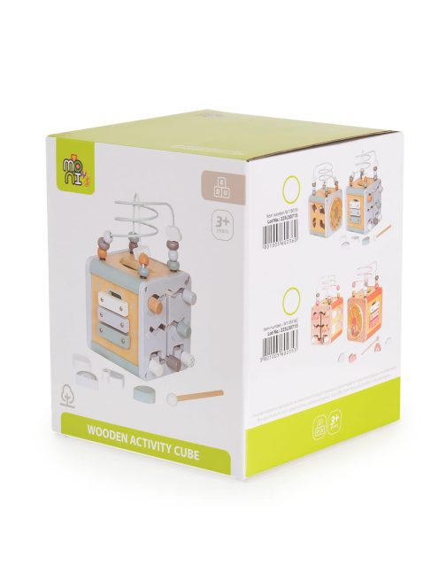 MONI activity kocka xilofonnal, drót pályával VKÉK