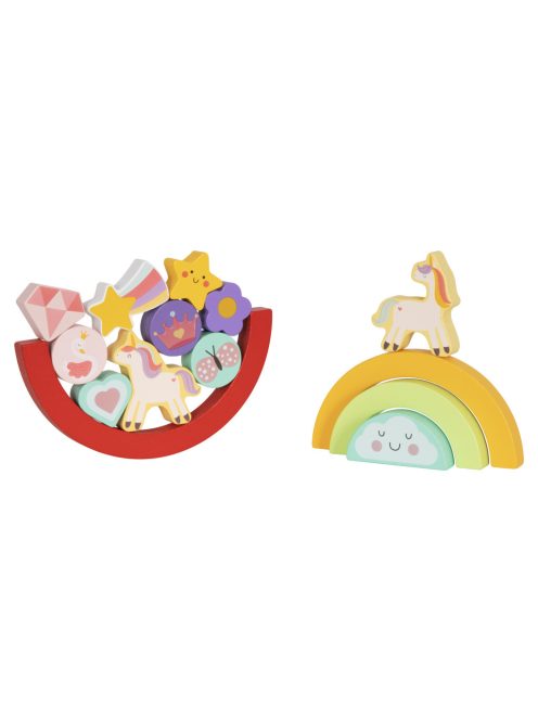 MONI 2IN1 balance puzzle Unicornis SZIVÁRVÁNY
