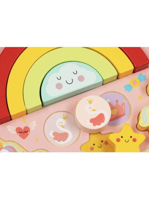 MONI 2IN1 balance puzzle Unicornis SZIVÁRVÁNY