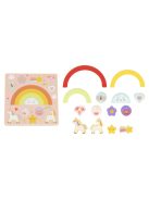 MONI 2IN1 balance puzzle Unicornis SZIVÁRVÁNY