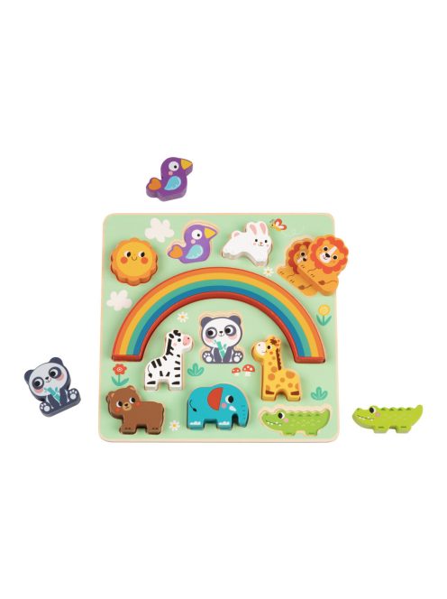 MONI 2IN1 balance puzzle ÁLLATOS/ANIMALS