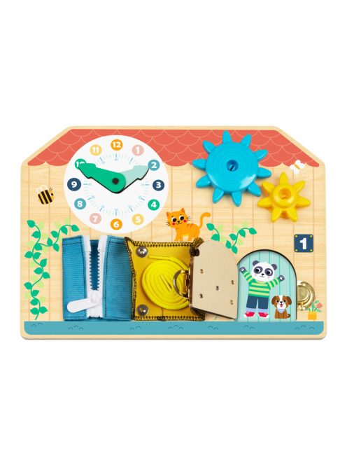 MONI matatófal cipőfűző, óra, cippzár