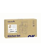 TOOKY fa konyha 8dbos, 73cm magas PASZTEL