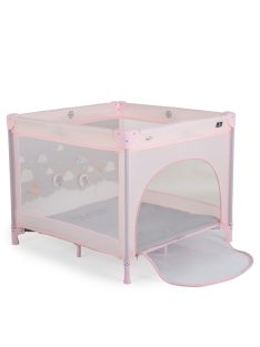 JOYZI utazójáróka összecsukható 90*90cm RÓZSASZÍN