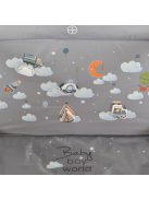 JOYZI utazójáróka összecsukható 90*90cm SZÜRKE