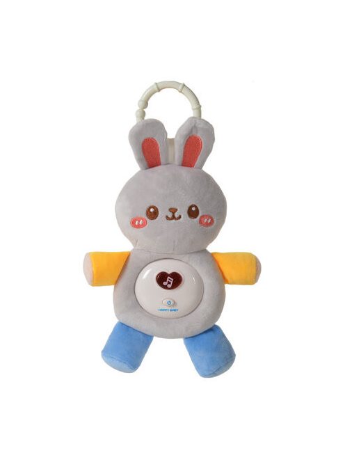 Plüss zenélő NYUSZI fehér zajjal 