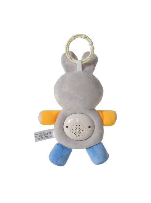 Plüss zenélő NYUSZI fehér zajjal 