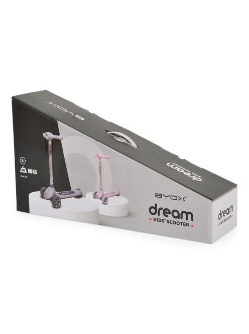 DREAM roller világító kerekekkel SZÜRKE