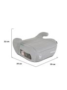 BOOST Prémium autós ülésmagasító 125-150cm SZÜRKE