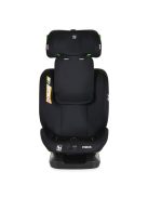FORZA Prémium autós ülés isofix nélkül 40-150cm FEKETE