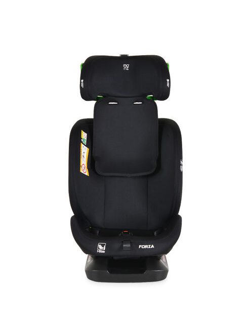 FORZA Prémium autós ülés isofix nélkül 40-150cm FEKETE