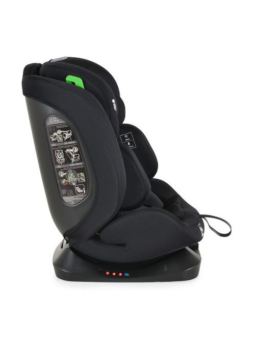 FORZA Prémium autós ülés isofix nélkül 40-150cm FEKETE