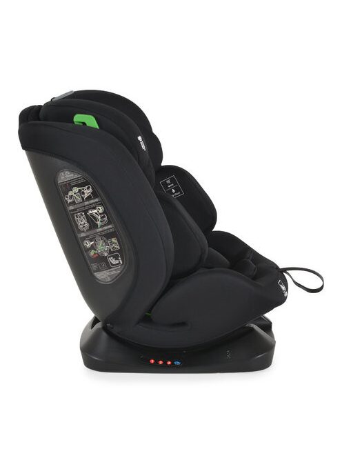 FORZA Prémium autós ülés isofix nélkül 40-150cm FEKETE