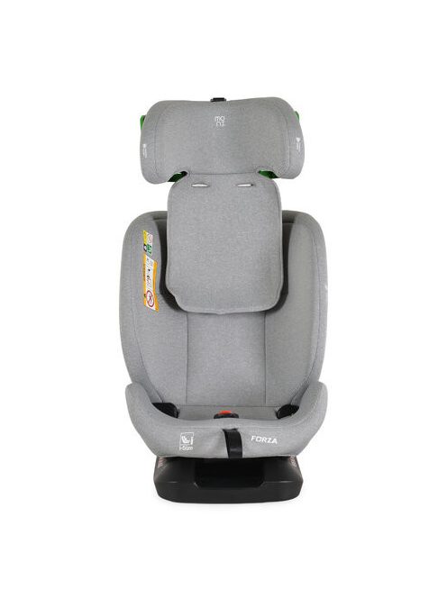 FORZA Prémium autós ülés isofix nélkül 40-150cm SZÜRKE
