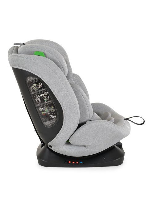 FORZA Prémium autós ülés isofix nélkül 40-150cm SZÜRKE