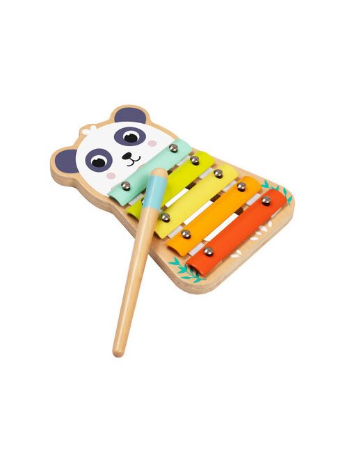 Fajáték xilofon színes PANDA