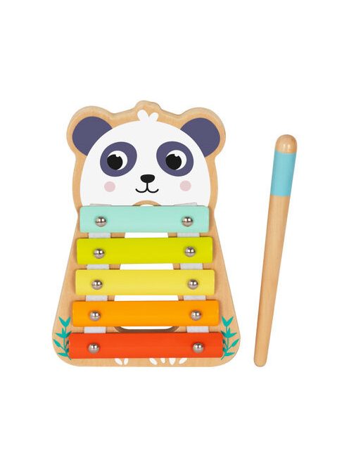 Fajáték xilofon színes PANDA