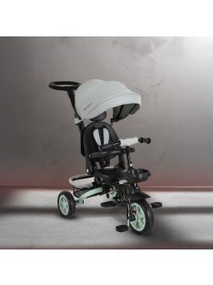 EXPLORE tricikli összecsukható tolókaros ZÖLD