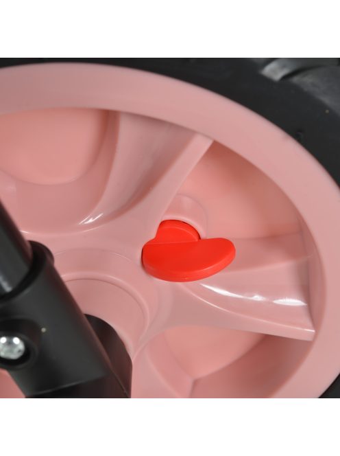 EXPLORE tricikli összecsukható kormányos PINK