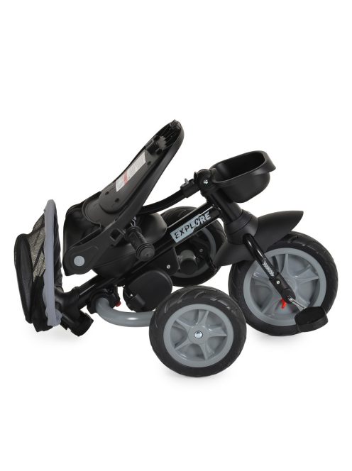 EXPLORE tricikli összecsukható kormány S.SZÜRKE