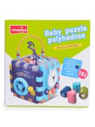 MONI montessori kocka KÉK