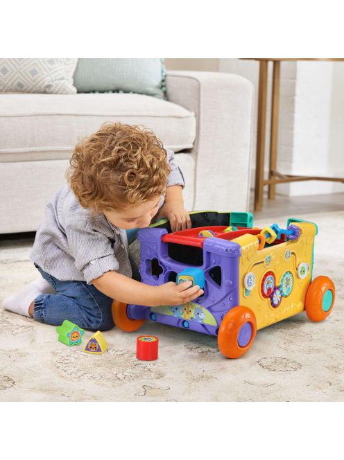 MONI activity wagon húzható kocsi ZÖLD