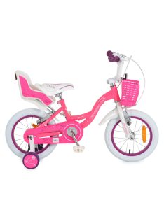 BYOX FLOWER CANDY gyerek kerékpár 14es lány PINK