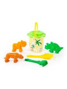 POLESIE homokozó készlet 7dbos SAFARI