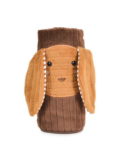 TAKARÓ Coco Puppy nyuszi fülekkel 90x75cm BARNA