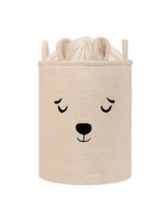 NORI prémium játéktároló kosár XL méret 35x45cm BÉZS
